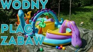 Na Działce! Vlog odc. 15 Wodny plac zabaw z dinozaurami Intex #Majster Amator