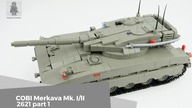 COBI Armed Forces | 2621 --- Merkava Mk. I/II --- budowanie --- część 1