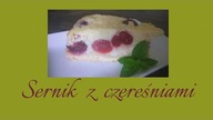 SERNIK Z CZEREŚNIAMI i degustacja Dimka:) Jak zrobić sernik? by Magdalenkowe Frykasy