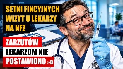 Setki fikcyjnych wizyt u lekarzy na NFZ | Zarzutów lekarzom nie postawiono :-D