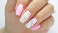 Pastel colorful nails / Colours by Molly