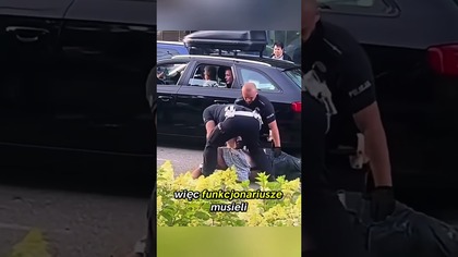  1,8 promila i agresja! Policjanci musieli go obezwładnić.  #policja #alkohol #kierowca
