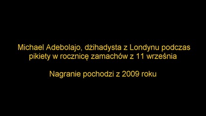 Dżihadysta z Londynu