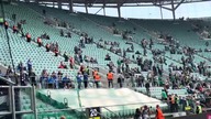 Podziękowania kibiców Ruchu Chorzów po porażce we Wrocławiu - 03. 08. 2025r.