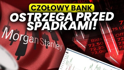 Czołowy bank ostrzega przed spadkami! NIEPOKOJĄCE SYGNAŁY