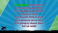 Złoty krążek