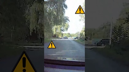 Wymuszenie pierwszeństwa na skrzyżowaniu przez kobietę  #shorts #rikordwidjo