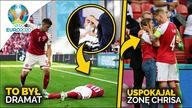 tragedia...  Christian Eriksen i ATAK SERCA...  Kjaer BOHATEREM! Tej reakcji nigdy NIE ZAPOMNIMY...