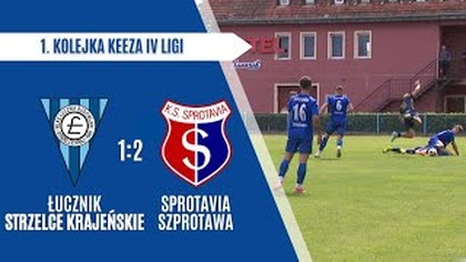 Łucznik Strzelce Krajeńskie - Sprotavia Szprotawa 1:2 - skrót meczu - 09. 08. 2025r.