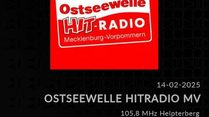 OSTSEEWELLERADIOHIT - 14-02-2025 - Studio, Werbung