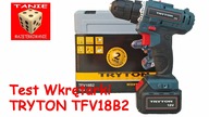 Wiertarko Wkrętarka Tryton TVF18B2 - Duża Moc w Małej Formie :) TEST !!!