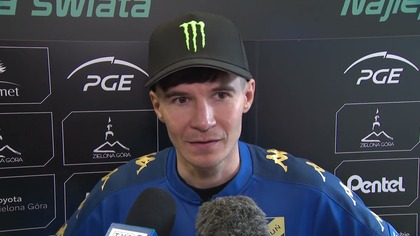 Patryk Dudek po meczu ze Stelmetem Falubazem Zielona Góra