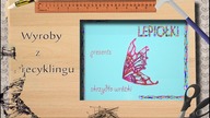 Wyroby z recyklingu( recycled products): Skrzydło wróżki, TUTORIAL wing fairies, made hand, lepiłki
