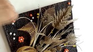 Pomysł na jesienną dekorację DIY #shorts #recykling #stroik #jesien #zrobtosam #dekoracja