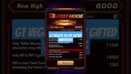 BURST MODE VEGETA SSJ GT DOKKAN MODE DBZ DOKKAN BATTLE 6000 POINTS