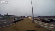 Obława policji na dużą grupę motocyklistów