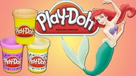 Księżniczka Disneya Arielka - Play Doh - Ciastolina Play Doh - Baw się z nami