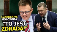 CZARNEK: TO JEST ZDRADA! Domagam się zmiany prowadzenia obrad! HOŁOWNIA: Trzeba by zmienić MARSZAŁKA
