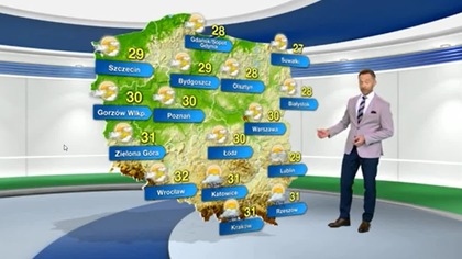 Prognoza pogody na TVN Meteo (09. 07. 2024)