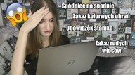 KONTROWERSYJNY DRESS CODE| Obowiązek biustonosza i spódnica na spodnie