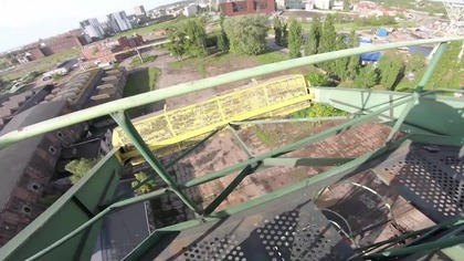 OGROMNY OPUSZCZONY DŹWIG-Niebezpieczna eksploracja-CZYSTA ADRENALINA! Niewystraszony Urbex