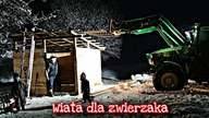 Robimy wiatę! A śrutownik śmiga jak nowy.