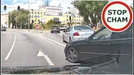 Agresja drogowa - Zajechanie, spychanie i ucieczka #1524 Wasze Filmy