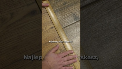 Jak przykleić listwę progową?