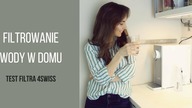 FILTROWANIE WODY W DOMU - test filtra do wody 4Swiss WFF021 | LifeManagerka #test