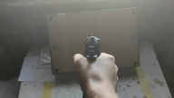 Beretta M9 shooting