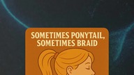 Sometimes Ponytail, Sometimes Braid  #deephouse #music #emotionaldeephouse #song #shorts
