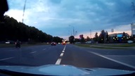 BMW M3 E92 (na pokładzie) vs motocykle uliczny wyścig w Warszawie