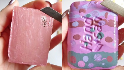 Soap Carving ASMR Relaxing Sounds no talking Satisfying ASMR Video