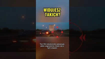 Wymijanie jak na torze przeszkód sekunda i mogło dojść do wypadku!  #dashcam #droga #kierowcy