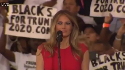 Melania Trump look SO TERRIFIED when Donald Trump touch her SAD (