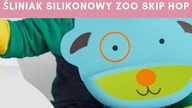 Śliniak silikonowy Zoo Skip Hop