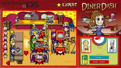 Diner Dash Sizzle and Serve - przewodnik po grze (Poziomy 5. 1-5. 5)