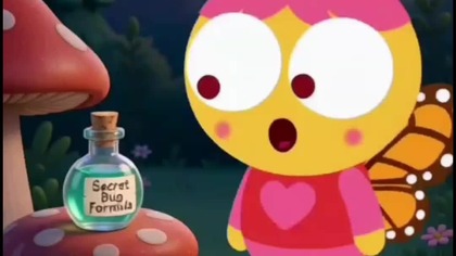 Biba the Butterfly talking to the Secret Bug Formula 2