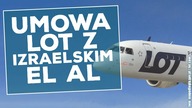 Umowa izraelskich linii EL AL i polskiego LOTu.  Omówienie warunków współpracy