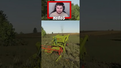 NO I KOMBAJN ZGNIJE W ROWIE  #farming