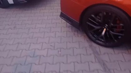 Dźwięk z wydechu Nissana GTR R35 #BydgoskieKlasykiNocą