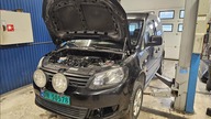 Kupiłem VW Caddy 2010r 1. 6TDI w cenie złomu - wjazd na podnośnik i ocena stanu.  Czy nie wtopiłem?