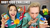 BABY FOOD CHALLENGE *Barti zwymiotował*