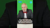 Korwin wprost o tym, ile powinna ZARABIAĆ KOBIETA #shorts