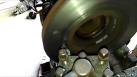 Przetaczanie tarcz hamulcowych bicie    Skimming my brake disc a lathe