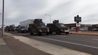 Stłuczka podczas transportu militarnego w USA