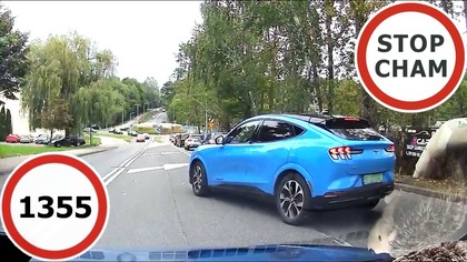 Stop Cham #1355 - Niebezpieczne i chamskie sytuacje na drogach