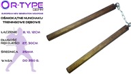 Ośmiokatne nunchaku treningowe