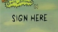Beavis and Butthead S01E03 Sign Here