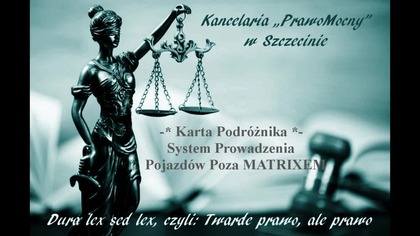 Karta Podróżnika - System prowadzenia pojazdów poza MATRIXEM